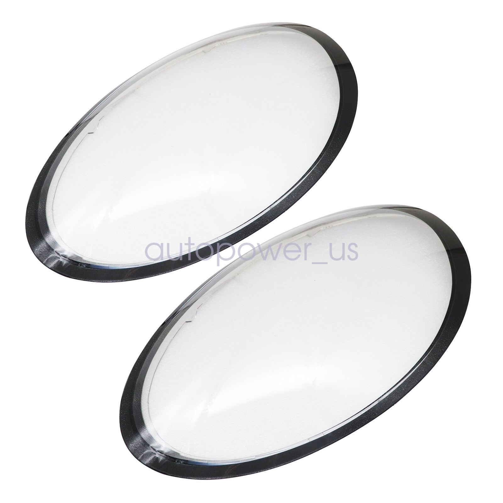 A Set Front Headlight Lens Cover ＆Glue Fit Porsche 991 911 Targa