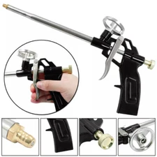 Pro PU Foam Gun NIB Expanding Spray Applicator New & Improved Adapter Basket US