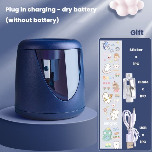 Electric Pencil Sharpener Switch Automatic Mechanical Tool Creative Stationery - Picture 18 of 21