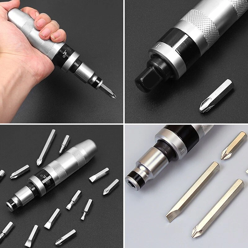 Impact Screwdriver Set Heavy Duty Shock Screw Driver Chisel Bit Screw Extractor - Image 3 of 4