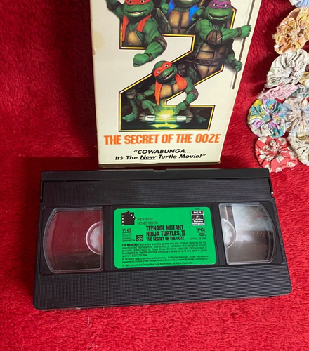 Teenage Mutant Ninja Turtles II: The Secret of the Ooze VHS Tape - Picture 2 of 6
