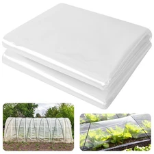 6Mil Greenhouse Plastic Sheeting, Heavy Duty Greenhouse Covering Plastic, 9.8...