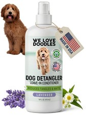 Dog Detangler Spray - Leave-in Conditioner for Dogs - Dog Detangling Spray - ...