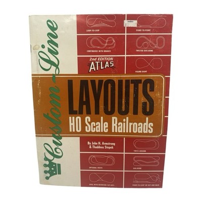 Atlas Custom-Line Layouts for HO Scale Railroads Paperback