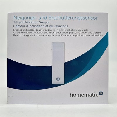 Homematic IP Smart Home Neigungs- und Erschütterungssensor, der kompakte Sensor 