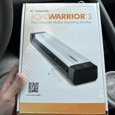 Visioneer RoadWarrior 3 Simplex Mobile Document Scanner  Open Box-NEW