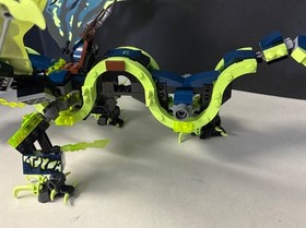 Lego Ninjago Attack of the Morro Dragon 70736 Incomplete Set Used 90% Complete