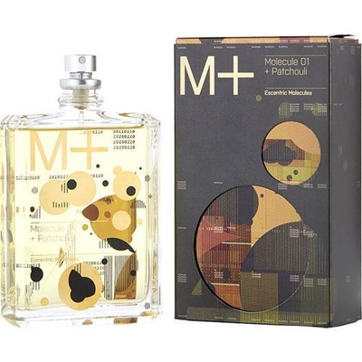 Escentric Molecules Molecule 01 + Patchouli Eau de Toilette Spray, Unisex, 3.5