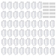 50PCS Electrical Outlet Box Extenders 1-Gang with 60 Screws Flush Mount Recess