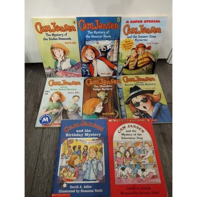Cam Jansen mystery chapter books lot of 8 David A. Adler