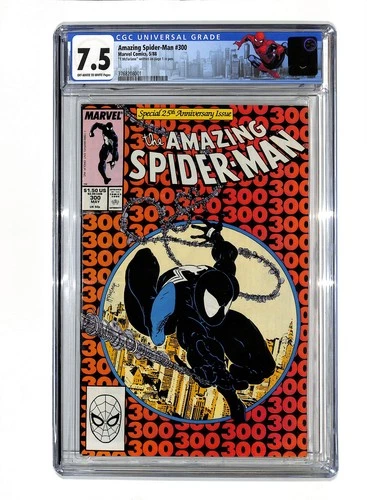 Amazing Spider-Man #300 CGC 7.5 OW/W Pages 1st Appearance Venom