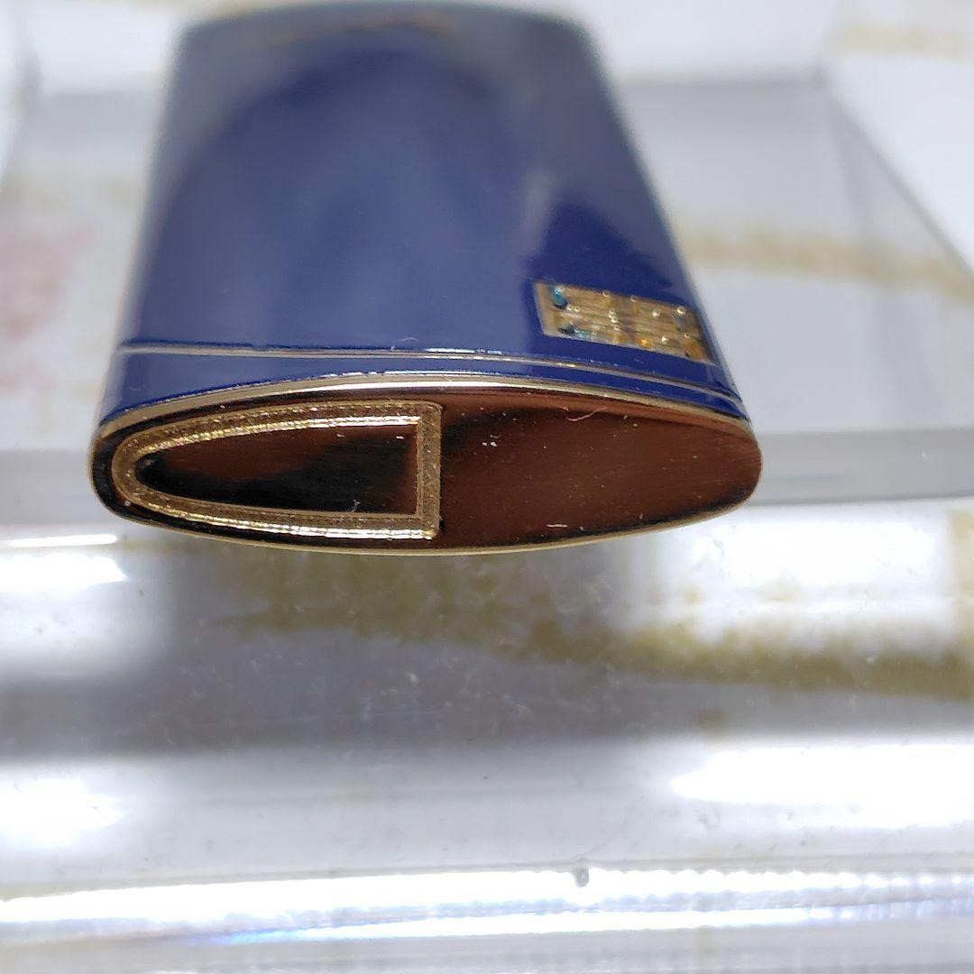 Givenchy Blue Gas Lighter Vintage Boxed Used Collectible thumbnail 6