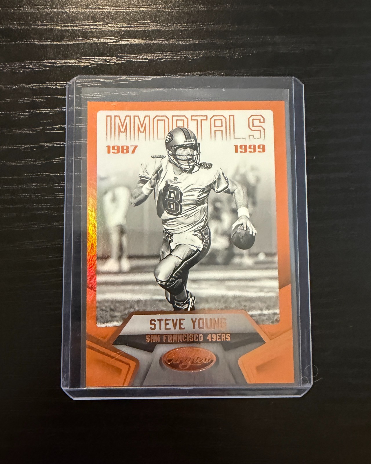 2016 Panini Certified - Immortals Steve Young #107 Mirror Orange /225