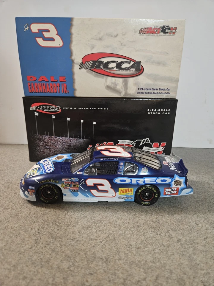 Dale Earnhardt Jr #3 Oreo Ritz 2002 Monte Carlo Action 1:24 CLEAR CAR - Image 3 of 4