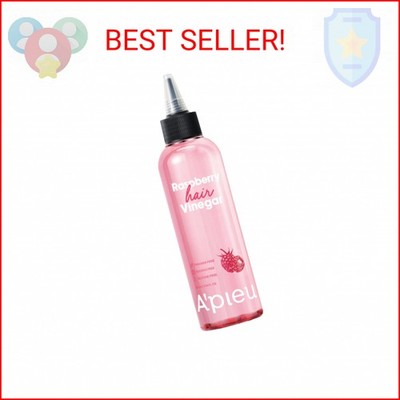 A PIEU Raspberry Hair Vinegar Rinse for Scalp Detox & Clean, Smooth & Shiny Hair