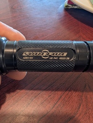 SureFire 6P Defender Flashlight Attack Head Aluminum Black A294154
