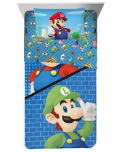 Super Mario Kids Twin/Full Blanket  Sheet Set-W6817256319, W51095064829