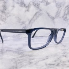 Gucci Authentic Eyeglasses GG 1071 5CN 54 16 145 Black Matte Rubber