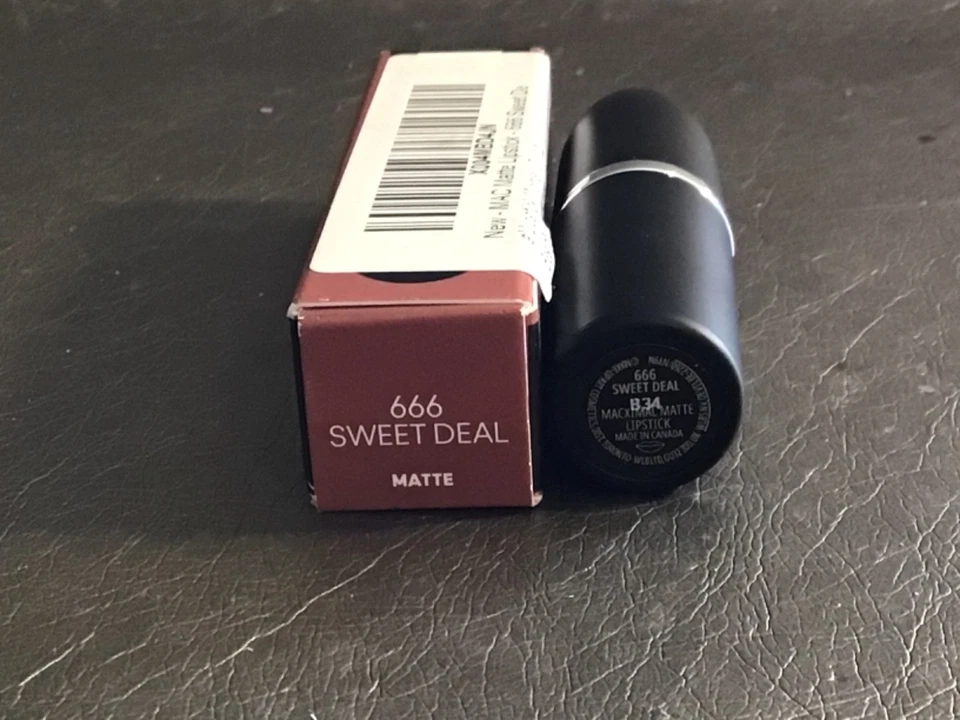MAC Cosmetics M·A·CXIMAL Matte Lipstick Sweet Deal #666 - 0.12 oz NIB - Image 2 of 4
