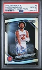 2024-25 Cade Cunningham Panini Prizm Black Silver Prizm Auto PSA 10 GEM POP 21