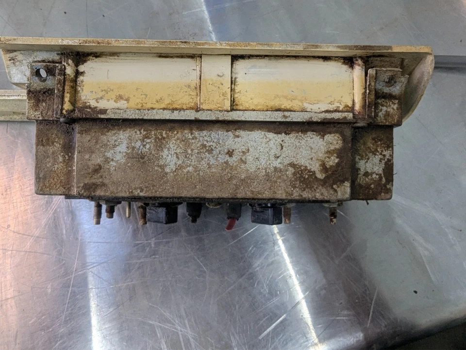 Plymouth Fury 1966 Temp, alternador y medidor de gasolina racimo 2580853 Mopar Foto 3 de 4