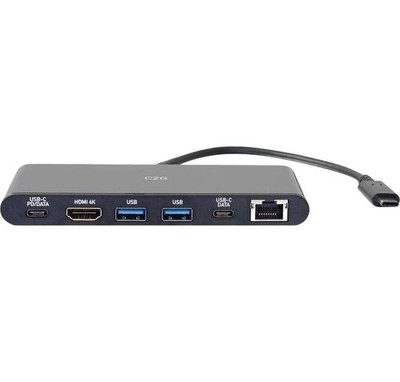 C2G 28845 USB-C Docking Station with 4K UHD HDMI, Ethernet, USB, Power Delivery