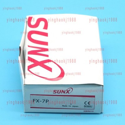 1PC New   SUNX FX-7P Model Fiber Sensor In Box FREE SHIP *la