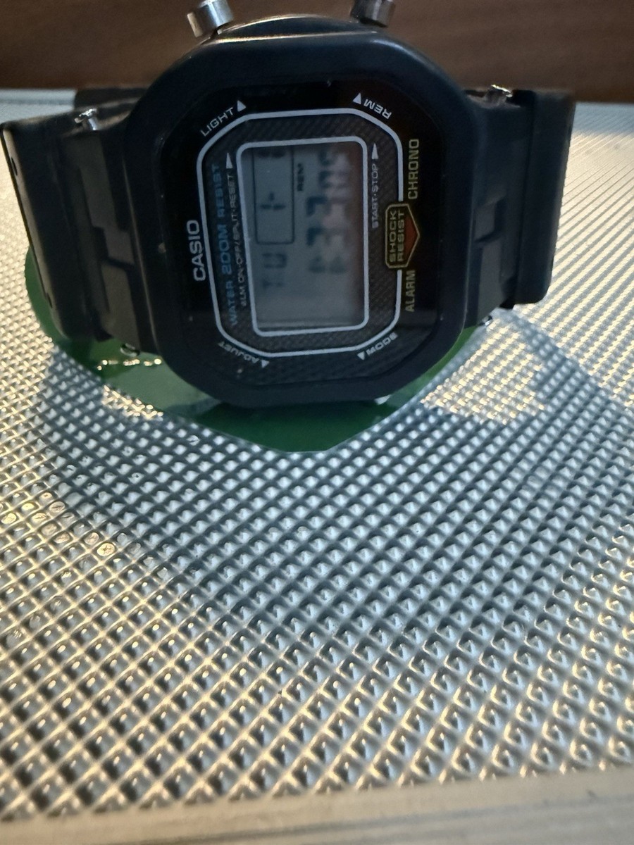 G-SHOCK DW-5300-1AV レア　ブラック 1994 Vintage Casio G-SHOCK DW-5300-1AV (901) Korea C 46mm