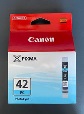 Genuine Canon Ink - CLI-42 PHOTO CYAN - PIXMA PRO-100 100S (INC VAT) BOXED