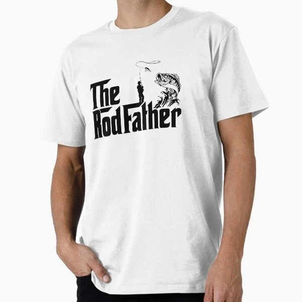 The Rodfather Fishing Premium T-Shirt T-Shirt L XL Gift, Rare