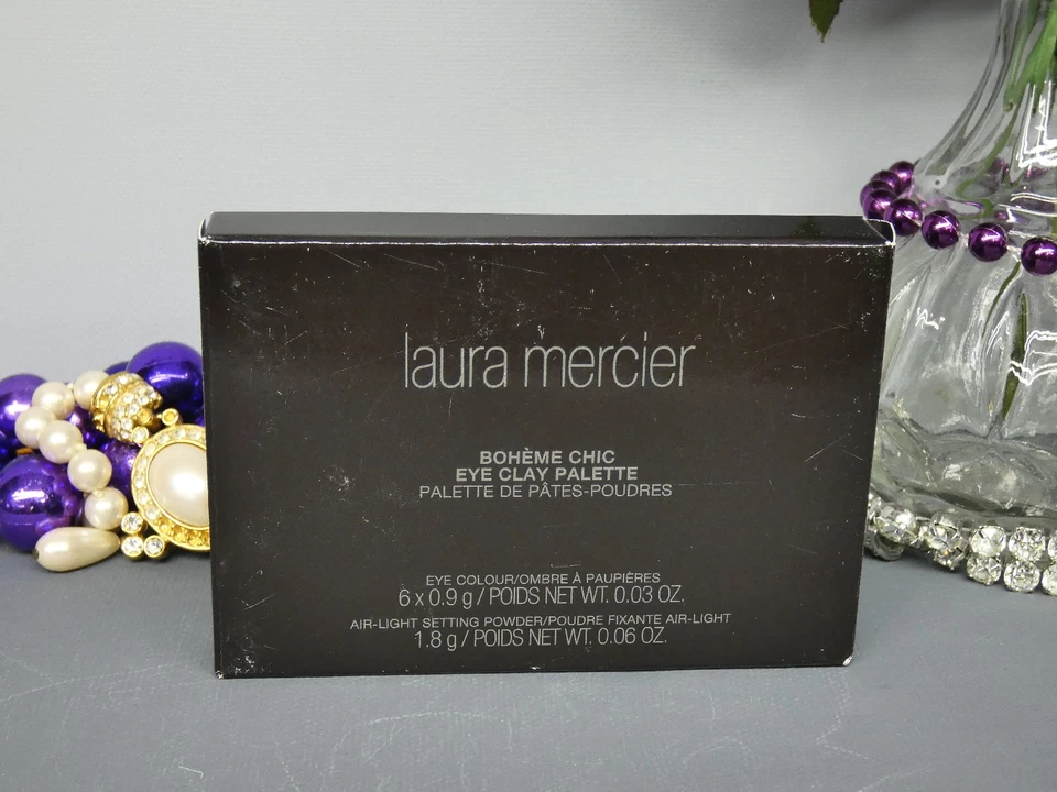 Laura Mercier BOHEME CHIC Eye Clay Palette (2018?) RARE Discontinued ltd ed NIB - Image 2 of 4