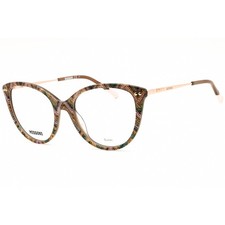 Missoni Women's Eyeglasses Pattern Brown/Green Full Rim Frame MIS 0109 01UK 00