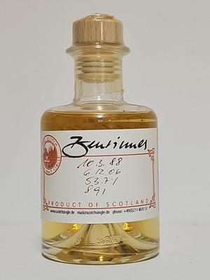 BENRINNES 18y Dist. 1988 Bottled 2006 THE SCOTCH SINGLE MALT CIRCLE 53,7% 200ml
