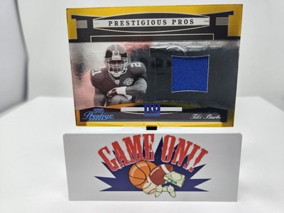 2005 Playoff Prestige #PP-46 Tiki Barber Prestigious Pros Relic Patch #ed /100