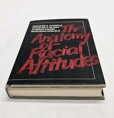 #ad THE ANATOMY OF RACIAL ATTITUDE University of California Press 1983 HCDJ $25.00