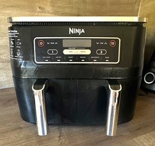 Ninja DualZone Air Fryer Black, Dual Basket, Digital Display, 6 Programs, 2400W