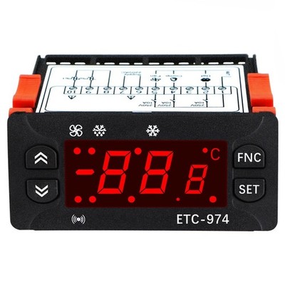 ETC-974 Digital Temperature Controller Refrigerator Thermostat Regulator