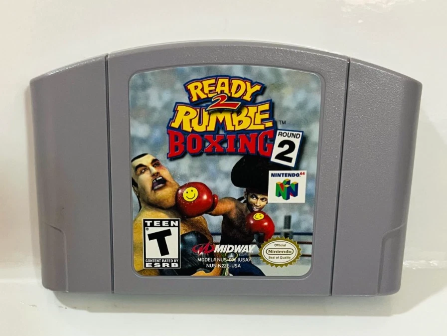 N64 Ready 2 Rumble Boxing Round 2 Nintendo 64 Cartridge/Box/Reg - Image 2 of 4