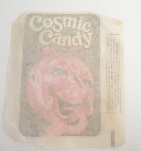 RARE Vintage 1970’s Cosmic Candy Sizzling Candy Iron-on Transfer/patch. - Picture 5 of 5
