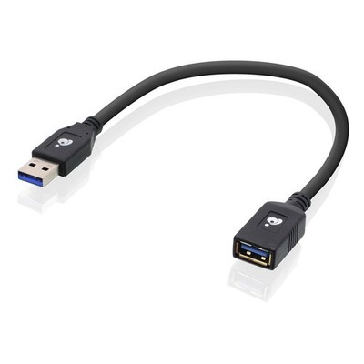 IOGEAR USB 3.0 Extension Cable Male to Female 12 Inch (G2LU3AMF)