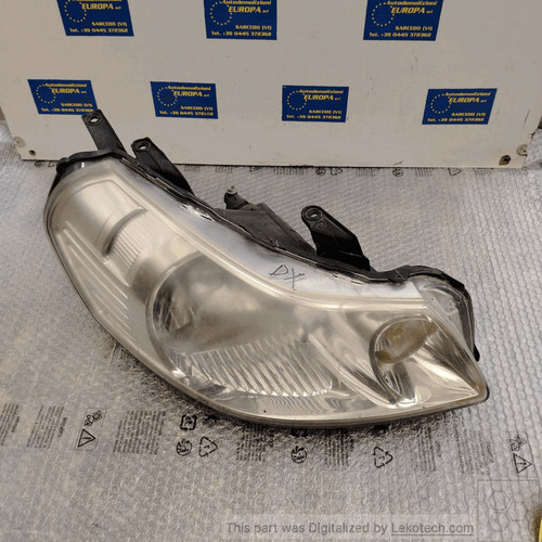 71742446 Projektor Rechts FIAT SEDICI (3B) 1.9 MJT 4x2 SUV 5p/d/1910cc