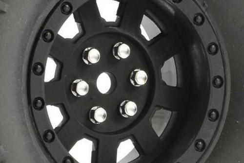 Fastrax 1:10 Crawler Boxer 1.9 Mounted Scale Wheel Black - Picture 3 of 4
