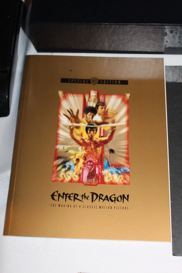 Enter The Dragon 25th Anniversary Special Edition VHS CD Book Set Bruce Lee NICE - Image 3 of 4