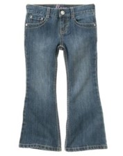 GYMBOREE CHERRY CUTE DENIM RHINESTUD BASIC FLARE POCKET JEANS 5 plus 6 slim NWT