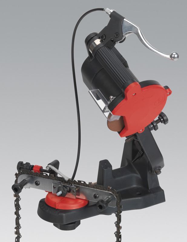 SEALEY 240v Electric Bench Chainsaw Blade Sharpener Grinder Chain Saw