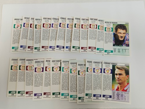 1992 Score Italian Serie A Cards w/ Klinsmann, Maldini, etc #1-300 YOU PICK - Picture 61 of 182