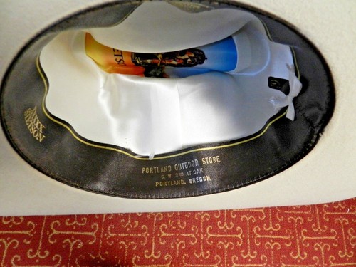 NEW Stetson Men's Beaver 5X Fur Color Sand, Pinch Cowboy Hat Size: 6 3/4 - Picture 7 of 10