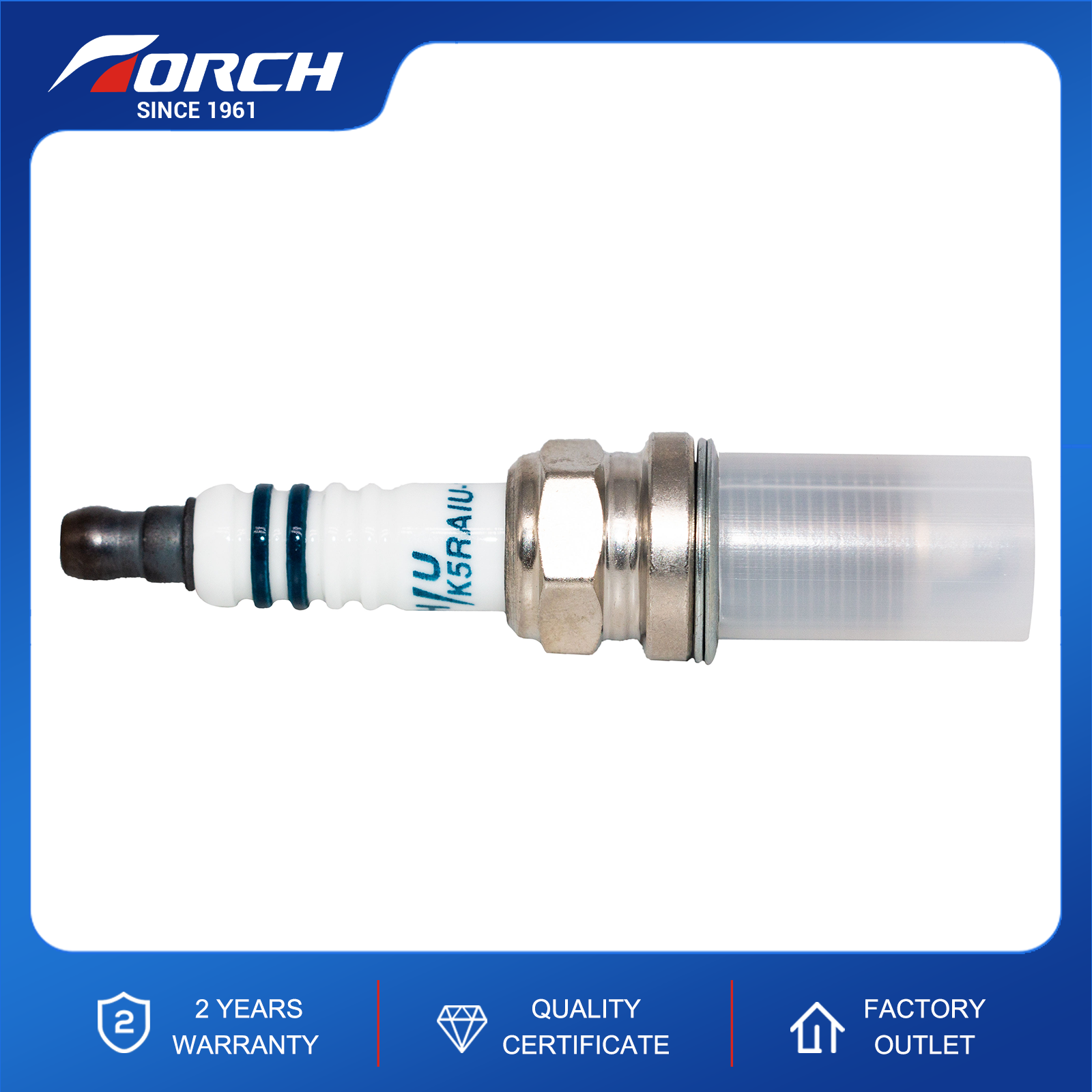 Repuesto de bujía de iridio ANTORCHA K5RAIU-11 para DENSO KJ16CRL11 ...