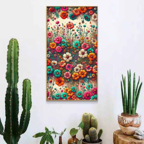 YALKIN 5D Large Diamond Painting Embroidery Cross Craft Stitch Art Flower Home - Picture 4 of 12