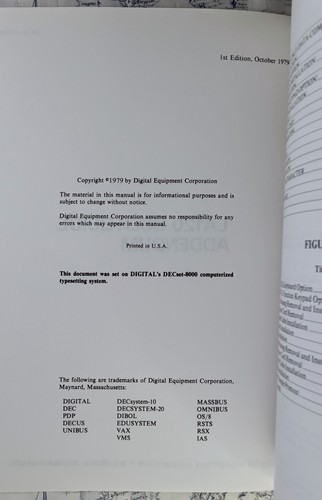 Digital Equipment Corporation DECwriter III LA 120 User Guide Manual & Addendum - Picture 8 of 10